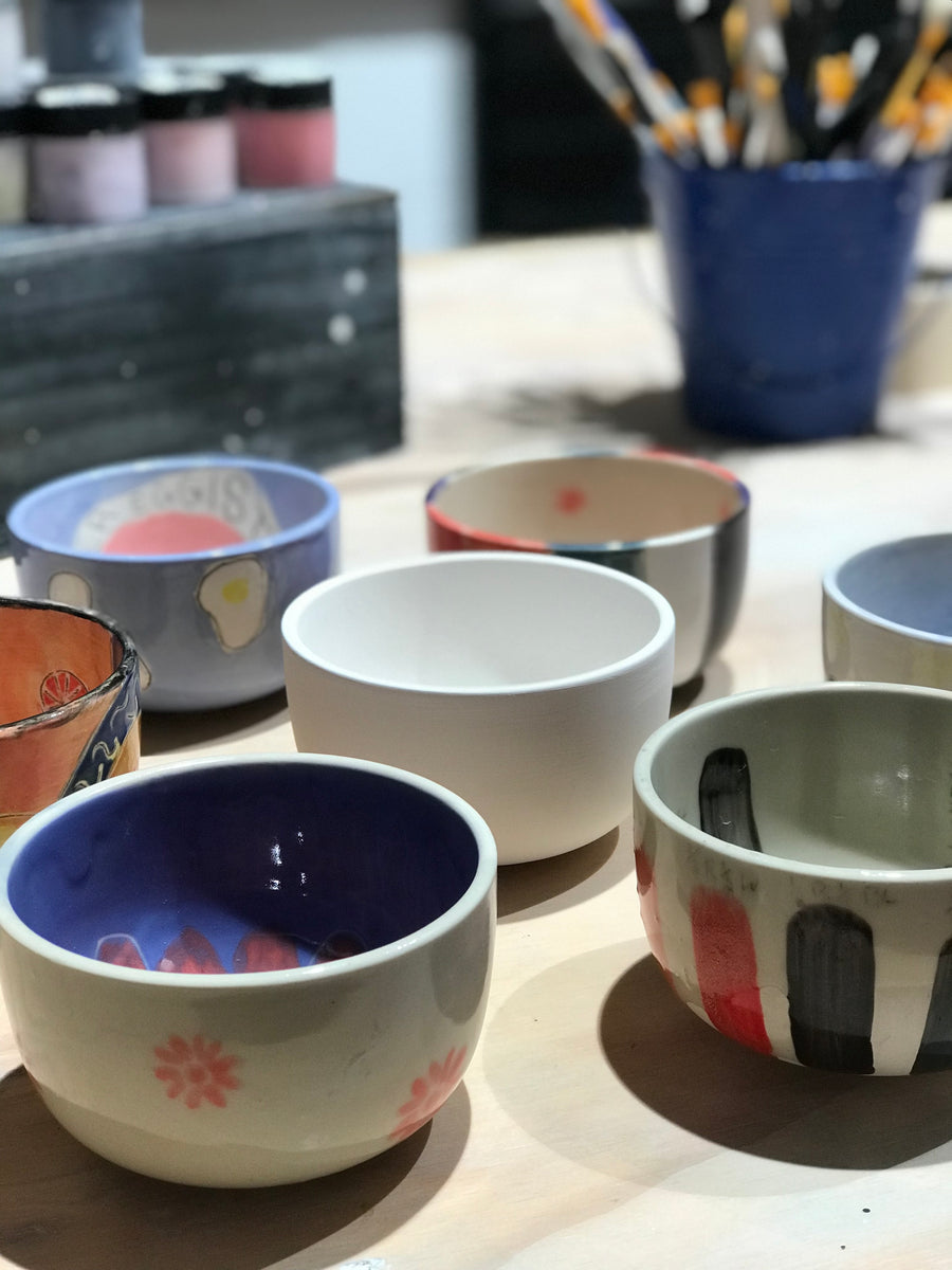 School Holidays Pottery Glaze-A-Bowl Workshop