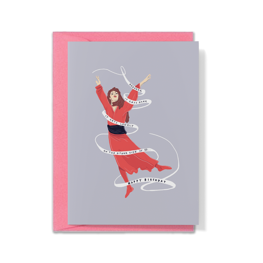 Amy Blue Greeting Cards
